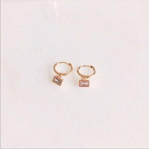 S925 silver hoop earrings